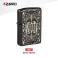 Immagine 2 - Zippo Accendino a Benzina Ricaricabile ed Antivento con Fantasia Zippo Design - mod. 48253 [TERMINATO]