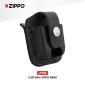 Immagine 2 - Zippo Custodia in Vera Pelle per Accendini Colore Nero - mod. LPTBK