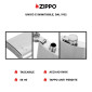 Immagine 3 - Fiaschetta Originale Zippo in Acciaio Inossidabile Lucido da 88ml - mod. 122228