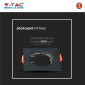 Immagine 6 - V-Tac VT-930 Super Saver Pack 2x Portafaretto Quadrato Fisso da Incasso per Lampadine GU10 e GU5.3 (MR16) Nero - SKU 6643