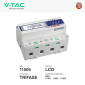 Immagine 2 - V-Tac VT-6610310 Misuratore per Inverter Trifase XG Series con Display LCD per Impianti Fotovoltaici - SKU 11505