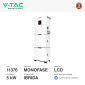 Immagine 2 - V-Tac VT-6605103 Inverter Ibrido 5kW Monofase con Display LCD e Armadio Rack per Impianto Fotovoltaico - SKU 11376 [TERMINATO]