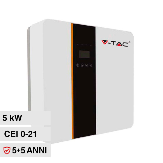 VT-6606103 Inverter 5kW Monofase Pannelli Fotovoltaici V-Tac VT-6606103 Inverter 5kW Monofase Pannelli Fotovoltaici V-Tac