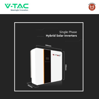VT-6606103 Inverter 5kW Monofase Pannelli Fotovoltaici V-Tac