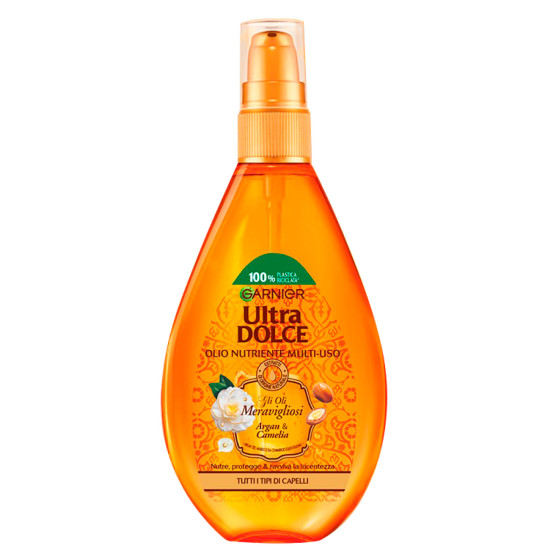 Olio Nutriente Multi-Uso Spray Capelli Garnier Ultra Dolce Olio Nutriente Multi-Uso Spray Capelli Garnier Ultra Dolce