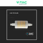 Immagine 11 - V-Tac VT-2237 Lampadina LED R7s 7W Tubolare L78 SMD - SKU 212713 / 212714 / 212715