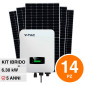 V-Tac Kit 6.30kW 14 Pannelli Solari Fotovoltaici 450W IP68 + Inverter Ibrido 6kW Monofase LCD CEI 0-21 - SKU 100156 [TERMINATO]