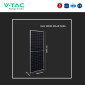 Immagine 4 - V-Tac Kit 6.30kW 14 Pannelli Solari Fotovoltaici 450W IP68 + Inverter Ibrido 6kW Monofase LCD CEI 0-21 - SKU 100156 [TERMINATO]