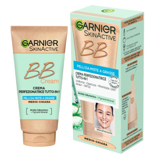 Garnier Skinactive BB Cream Crema Viso Perfezionatrice Tutto in 1