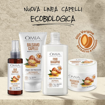 Maschera Nutriente Argan del Marocco per Capelli Secchi Omia