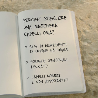 Maschera Nutriente Argan del Marocco per Capelli Secchi Omia