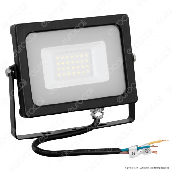 V-Tac VT-4922 Faretto LED SMD Ultrasottile 20W da Esterno Colore Nero V-Tac VT-4922 Faretto LED SMD Ultrasottile 20W da Esterno Colore Nero