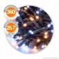 Catena 360 Luci LED Reflex Bianco Caldo &amp; Freddo con Controller Memory - per Interno e Esterno [TERMINATO]