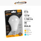 Immagine 5 - Universo Lampadina LED E14 12W Bulb A60 Goccia SMD - mod. A60T-12W-C / A60T-12W-N / A60T-12W-F