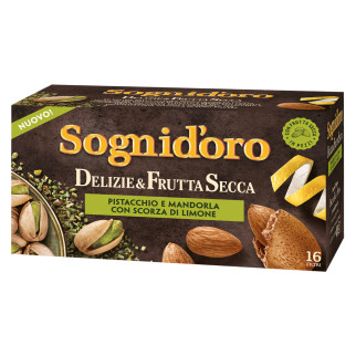 Sogni d'oro Infuso Delizie e Frutta Secca Scorza Limone 16 Filtri Star