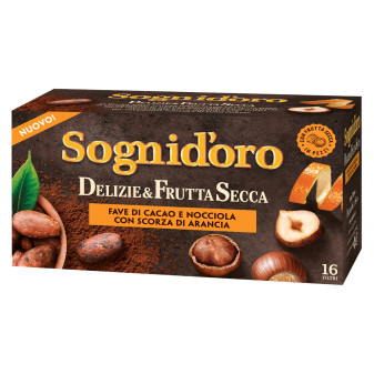 Sognid'oro Infuso Delizie e Frutta Secca Fave di Cacao e Nocciola con Scorza...