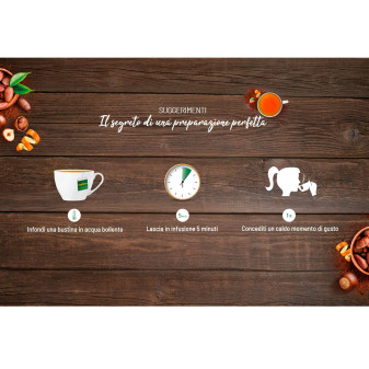 Infuso Fave Cacao e Nocciola Scorza di Arancia Sognid'oro