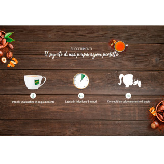 Infuso Fave Cacao e Nocciola Scorza di Arancia Sognid'oro