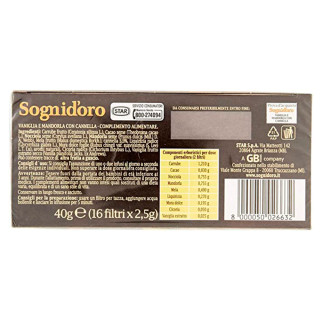 Sogni d'oro Infuso Delizie e Frutta Secca Vaniglia 16Filtri Star