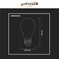 Immagine 7 - Universo Lampadina LED E27 10W 12V/24V Bulb A60 Goccia SMD - mod. A60-DC-N / A60-DC-F