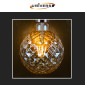 Immagine 4 - Universo Lampadina LED E27 4W Globo G125 Filament Vetro Ambrato Effetto Cristallo - mod. TD-OC