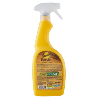 Detergente Legno Spray Superfici in Legno Emulsio Ravviva