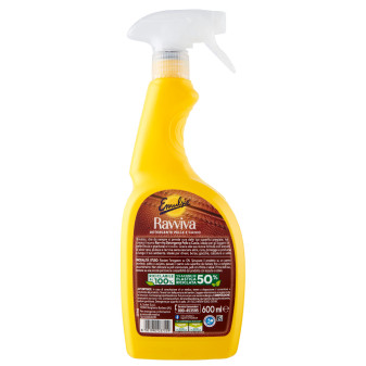 Ravviva Detergente Spray per Pelle e Cuoio Emulsio