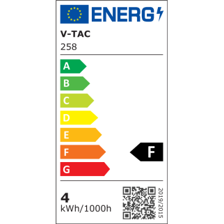 VT-255 V-Tac PRO Lampadina LED E14 4,5W Candela Chip Samsung