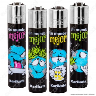 Clipper Large Fantasia Un Mundo Mejor - 4 Accendini [TERMINATO]