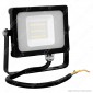 V-Tac VT-4911 Faretto LED SMD 10W Ultra Sottile da Esterno Colore Nero - SKU 5777 / 5778 / 5779 [TERMINATO]