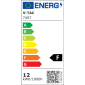 Immagine 3 - 5 Lampadine LED V-Tac VT-2123 E27 12,5W Bulb A70 Filament Ambrate - Pack Risparmio [TERMINATO]