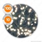 Catena Luminosa PLB 100 Luci LED Reflex Bianco Caldo Prolungabile - per Interno e Esterno [TERMINATO]
