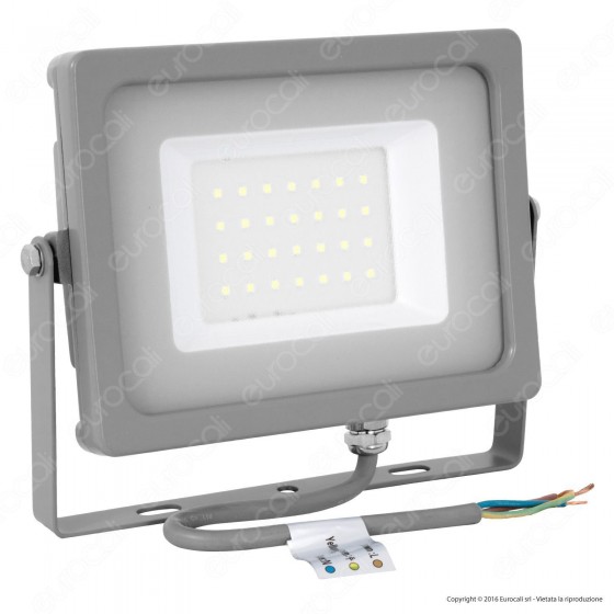 V-Tac VT-4933 Faretto LED SMD 30W Ultra Sottile da Esterno Colore V-Tac VT-4933 Faretto LED SMD 30W Ultra Sottile da Esterno Colore