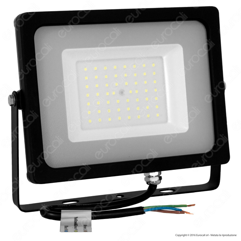 V-Tac VT-4955 Faretto LED SMD 50W Ultra Sottile da Esterno Colore