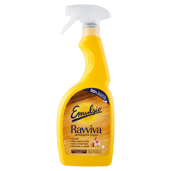 Detergente Ravviva Legno Spray Superfici in Legno Emulsio Detergente Ravviva Legno Spray Superfici in Legno Emulsio