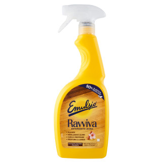 Detergente Ravviva Legno Spray Superfici in Legno Emulsio