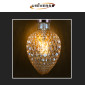 Immagine 4 - Universo Lampadina LED E27 4W Filament Forma Ovale Vetro Ambrato Effetto Cristallo - mod. OV-OC