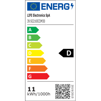 Lampadina LED E27 11W Bulb A60 Filament Dimmerabile Vetro Milky Life