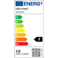 Immagine 10 - LED Line Lampadina LED GU10 10W Faretto Spotlight SMD Dimmerabile in Ceramica - mod. 470218 / 470225 [TERMINATO]