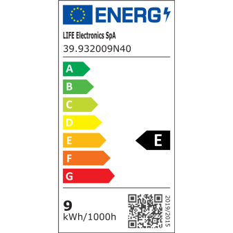 Lampadina LED R7s 9W Tubolare L118 Slim COB in Vetro Life