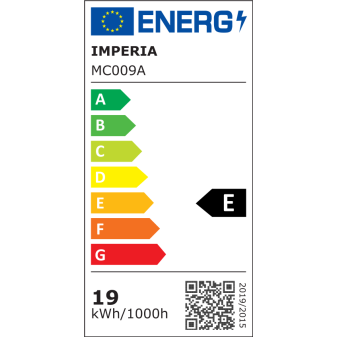 iTurtle Plafoniera LED Rettangolare 19W SMD da Superficie IP65 Imperia