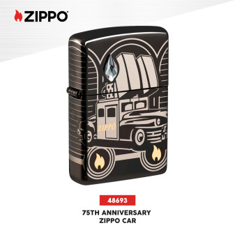 Zippo 2023 Collectible Of The Year Zippo Car 75th Anniversary 48693