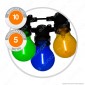 Catena Party 10 Lampadine LED Bulb A60 Filament Multicolor - per Interno e Esterno [TERMINATO]