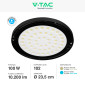 Immagine 4 - V-Tac VT-92100 Lampada Industriale LED UFO Shape 100W SMD High Bay IP65 - SKU 7808 / 7809