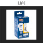 Immagine 8 - Life Lampadina LED E27 7W Bulb A60 Goccia Filament Vetro Milky