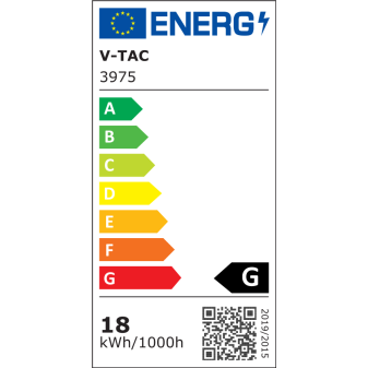VT-7026 V-TAC Lampada da Tavolo LED 18W Touch Dimmerabile