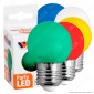 Wiva Lampadina LED E27 0,5W MiniGlobo G45 Colorata [TERMINATO]