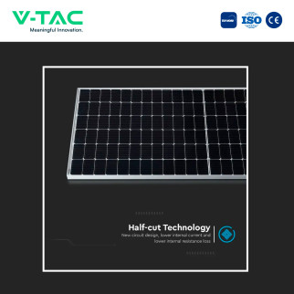 31 Pannelli Solari Fotovoltaici VT-450 36V 450W 144 Celle IP68 V-Tac