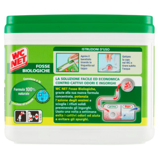 Fosse Biologiche 12 Caps Idrosolubili WC Net Professional