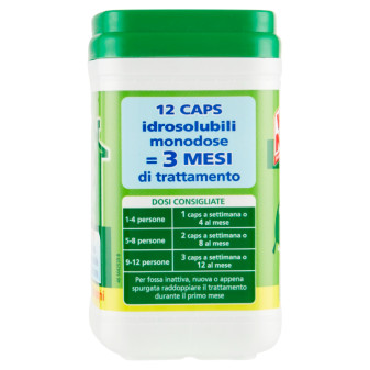 Fosse Biologiche 12 Caps Idrosolubili WC Net Professional